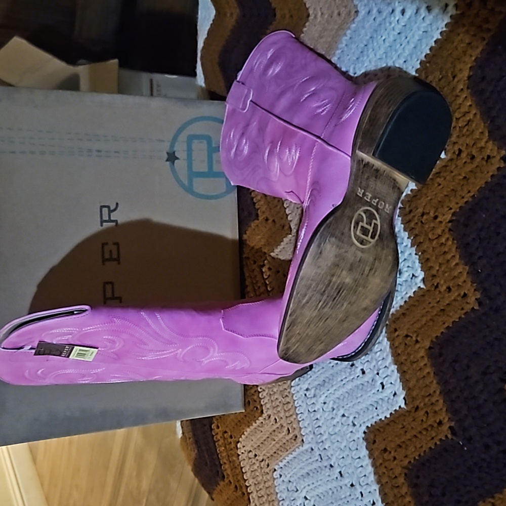 Roper Womens Riley Wedyern Boots - Snip Toe - Picture 6 of 6